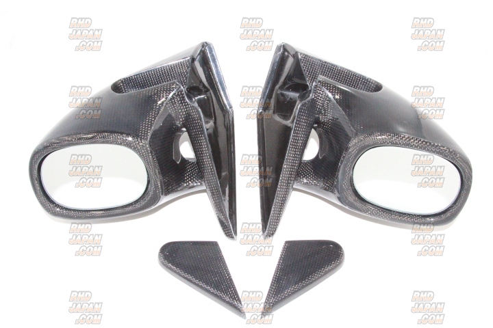 Charge Speed Aero Mirrors Carbon Fiber - GDA F-G
