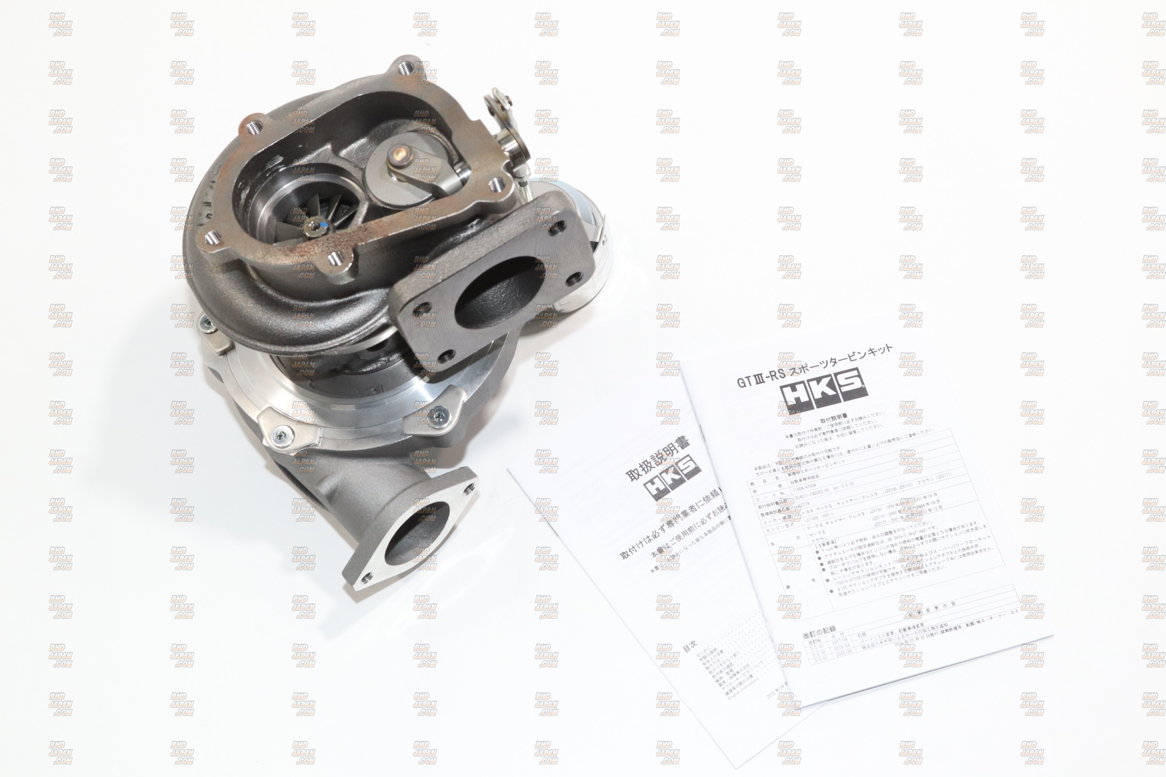 HKS GT3 タービン 1jz jzx100 まだまだ現役！ HKSが1JZツアラーV用『GTⅢ-RSスポーツタービン