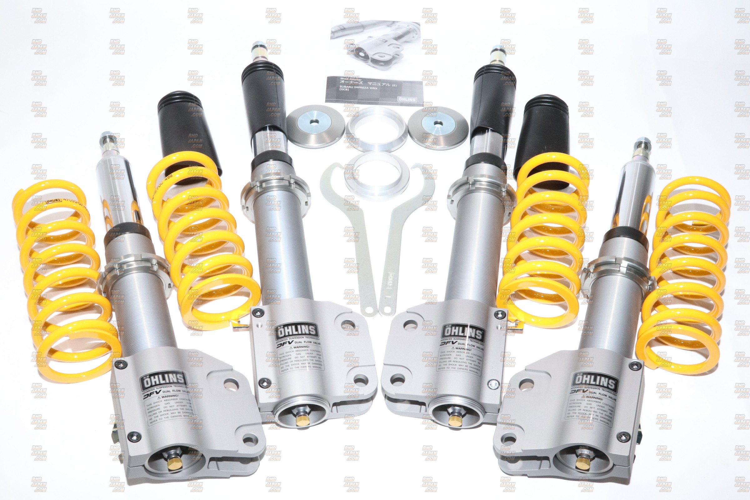 Ohlins Coilover Suspension Complete Kit Type HAL DFV OEM Upper