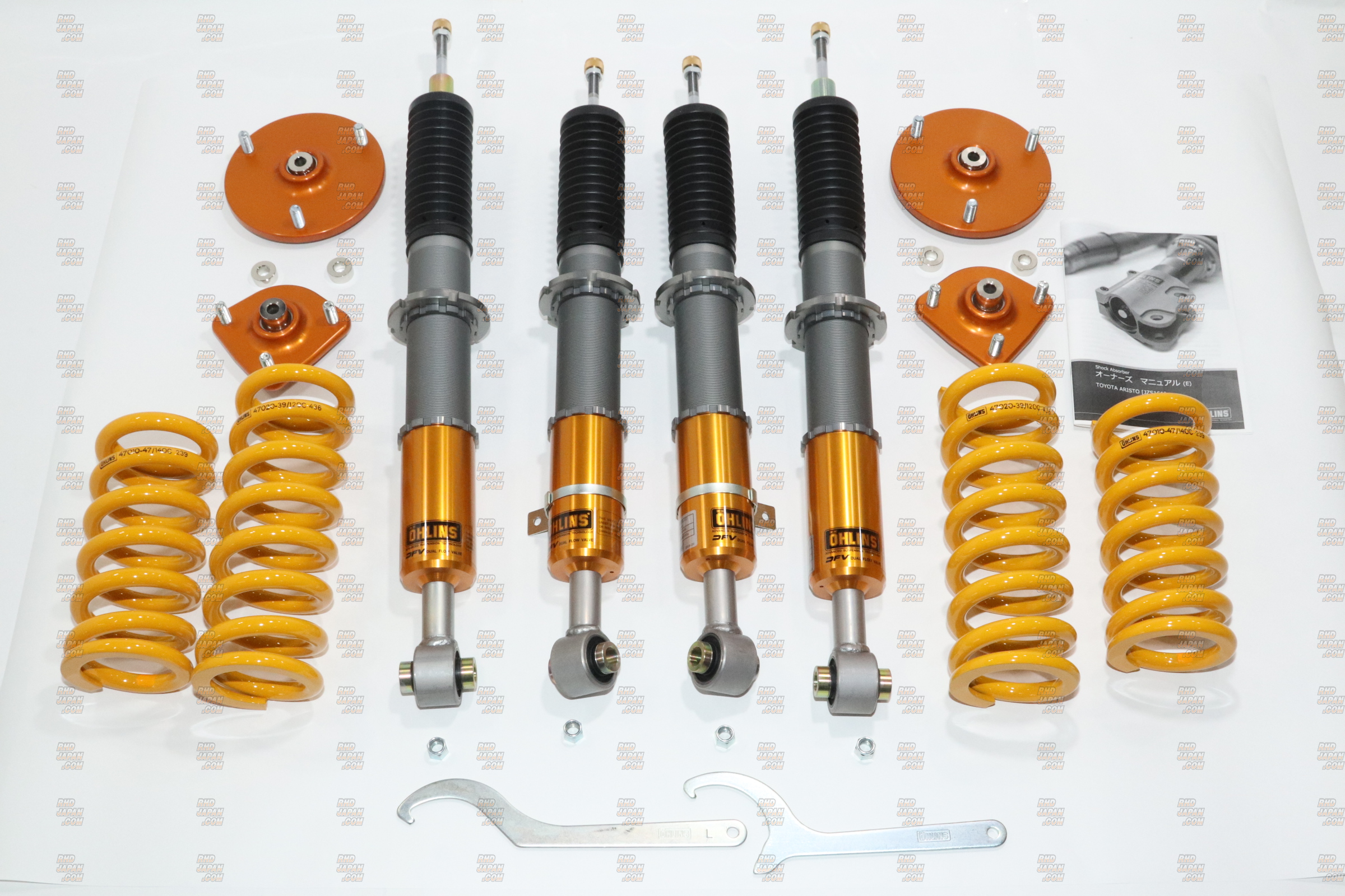Ohlins Coilover Suspension Complete Kit Type HAL DFV Pillow Ball