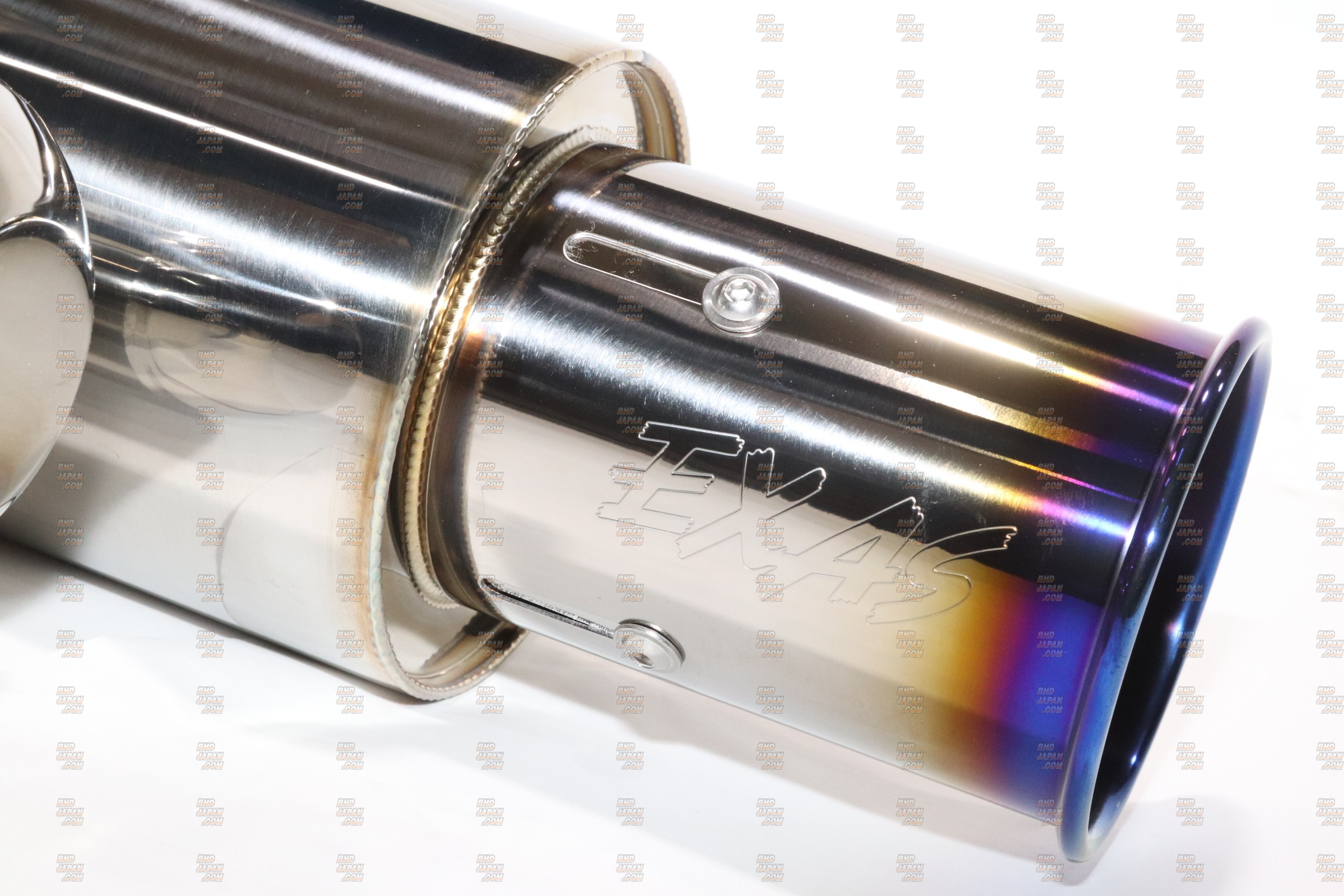 GP Sports EXAS EVO Tune Exhaust Muffler - WRX STi VAB WRX S4 VAG