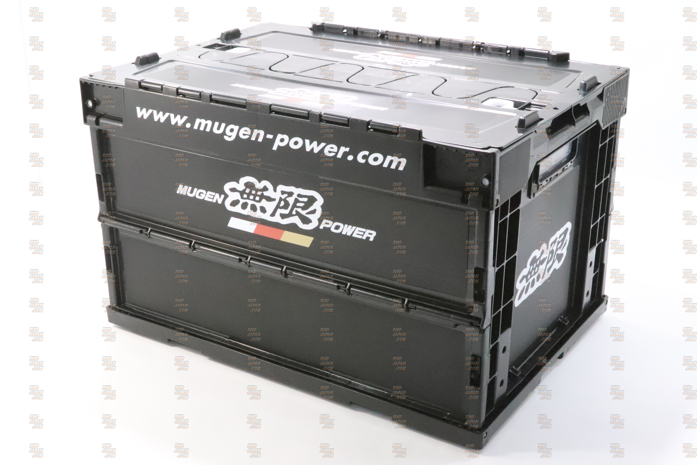 Mugen Folding Container Box - Black Medium 50L - RHDJapan