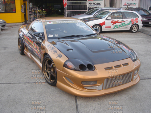 Pit Road M Falcon 6-Duct Cooling Bonnet FRP - Z15A Z16A 2nd 3rd Generation