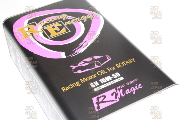 R-Magic Racing Energy Engine Oil For Turbo 2 15W-50 Case - 5L X 4