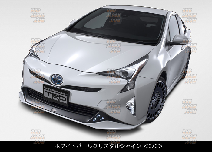 TRD Side Steps White Pearl Crystal Shine - Prius ZVW50 ZVW51 ZVW55