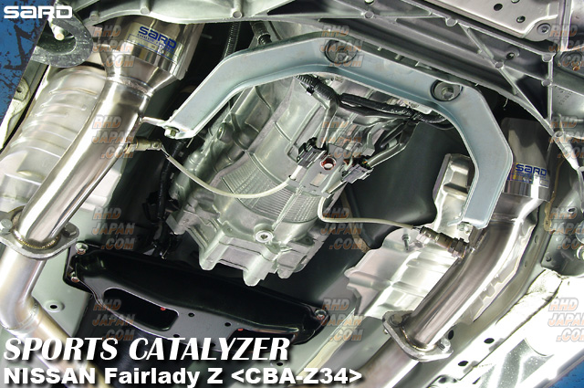 Sard Sports Catalyzer Catalytic Converter - Z34 6M/T - RHDJapan