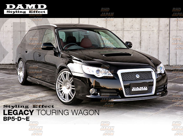 DAMD Styling Effect Front Bumper & Front Grill Set FRP - BP5 Applied D/F