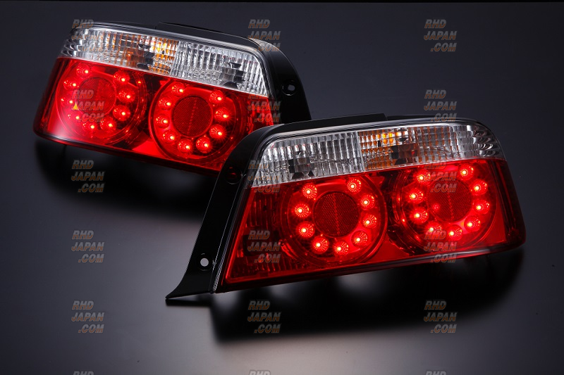 D-Max LED Crystal Clear Tail Lamp Set - JZX100 Chaser - RHDJapan
