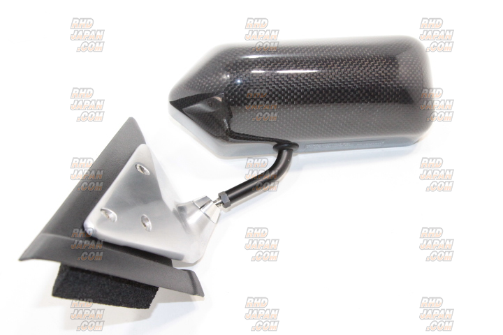 Craft Square Touring Competition Mirrors TCA-N1 With Blue Lens And Attachment Plate - BNR32