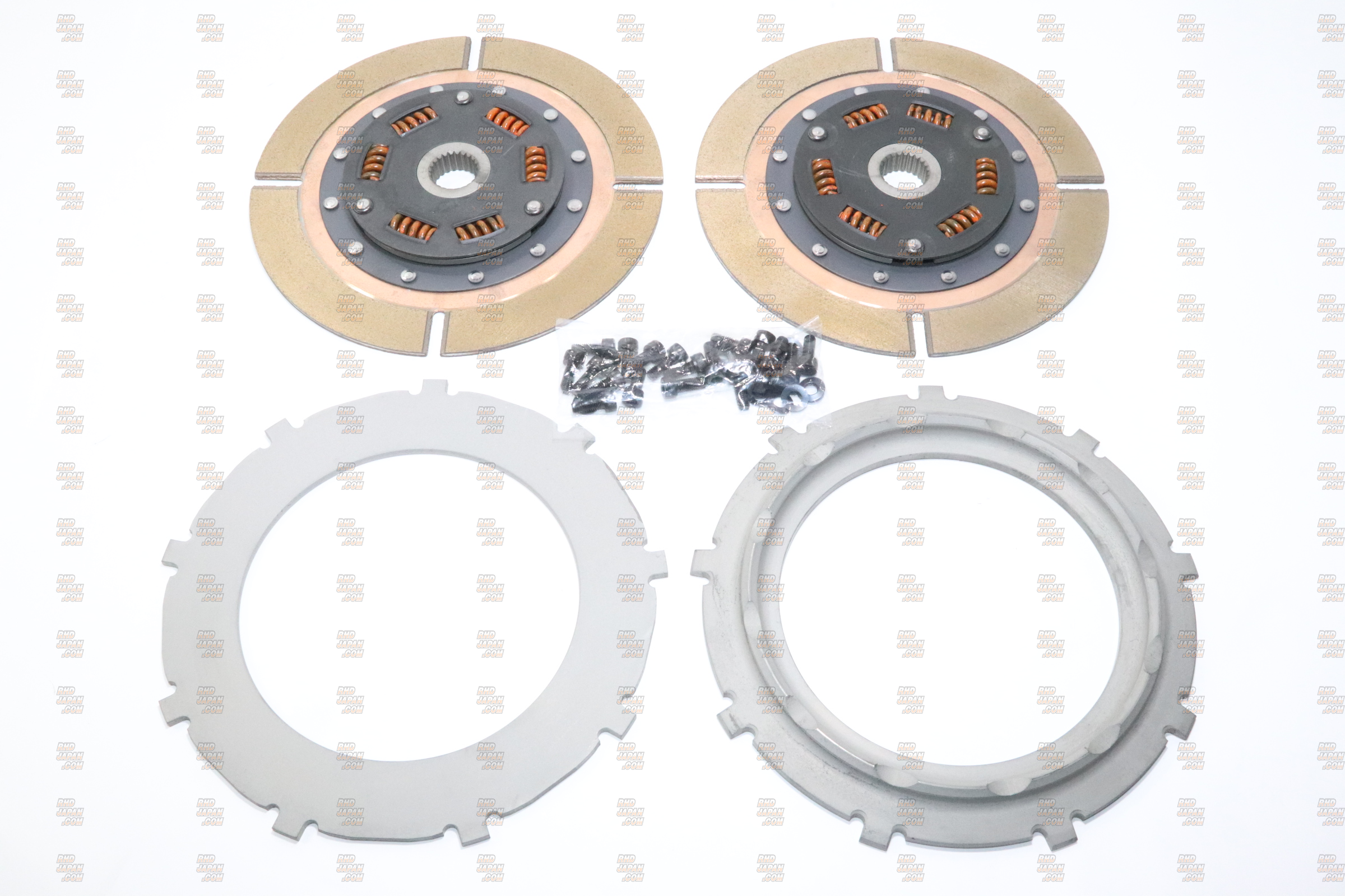 OS Giken STR2CD Twin Plate Clutch Overhaul Kit-A - R31 HR31 HCR32 HNR32 ...