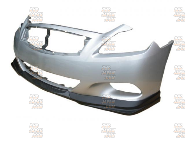 Aero Workz 3pc Front Lip Spoiler Carbon Fiber Type II - CKV36