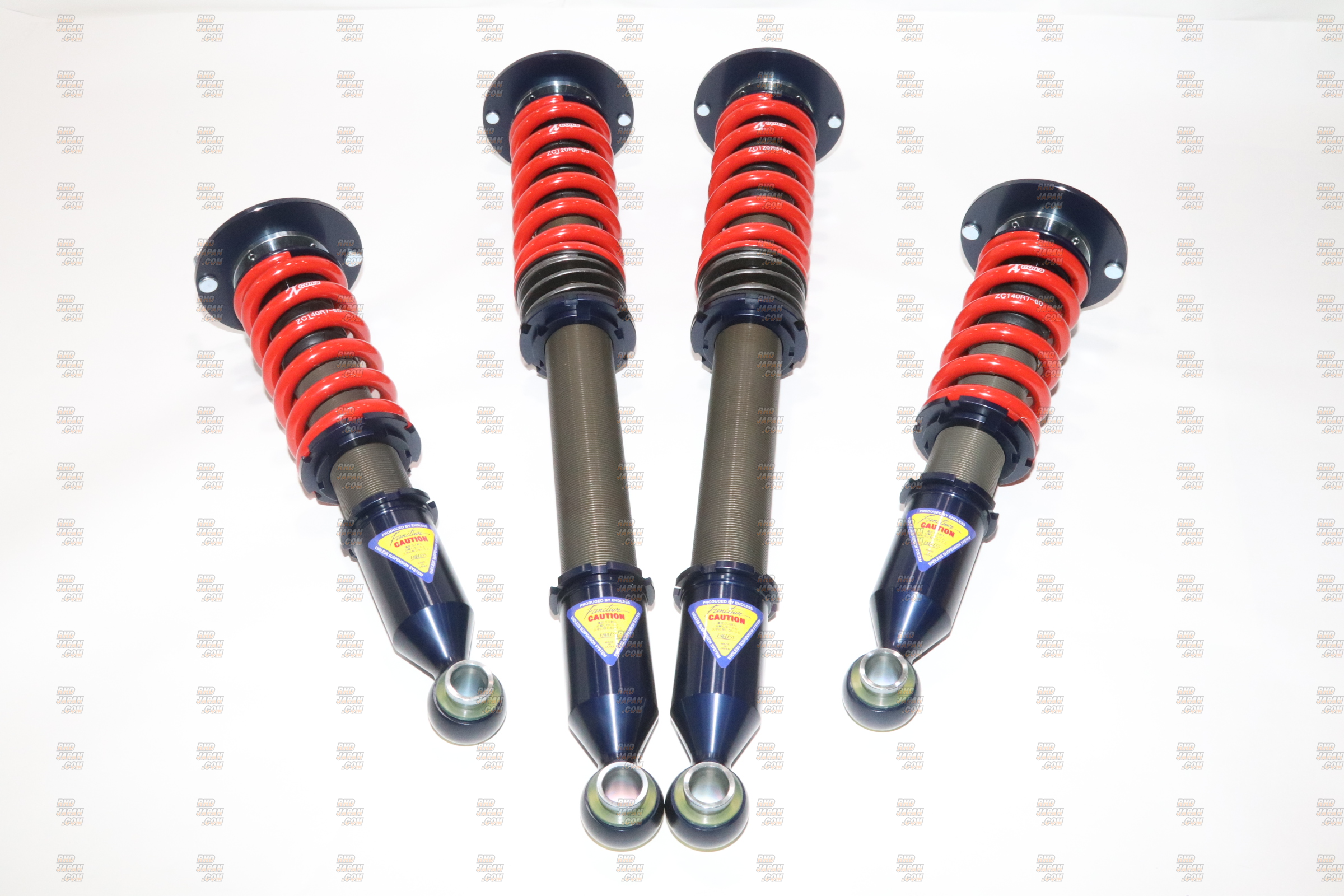Endless Zeal Super Function Coilover Suspension Kit - ECR33 - RHDJapan