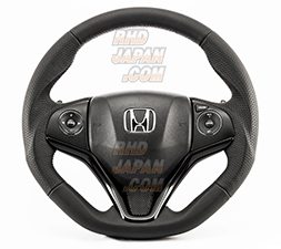 Kenstyle Steering Wheel Black Leather Silver Stitch - GK# GP# GM# RU#