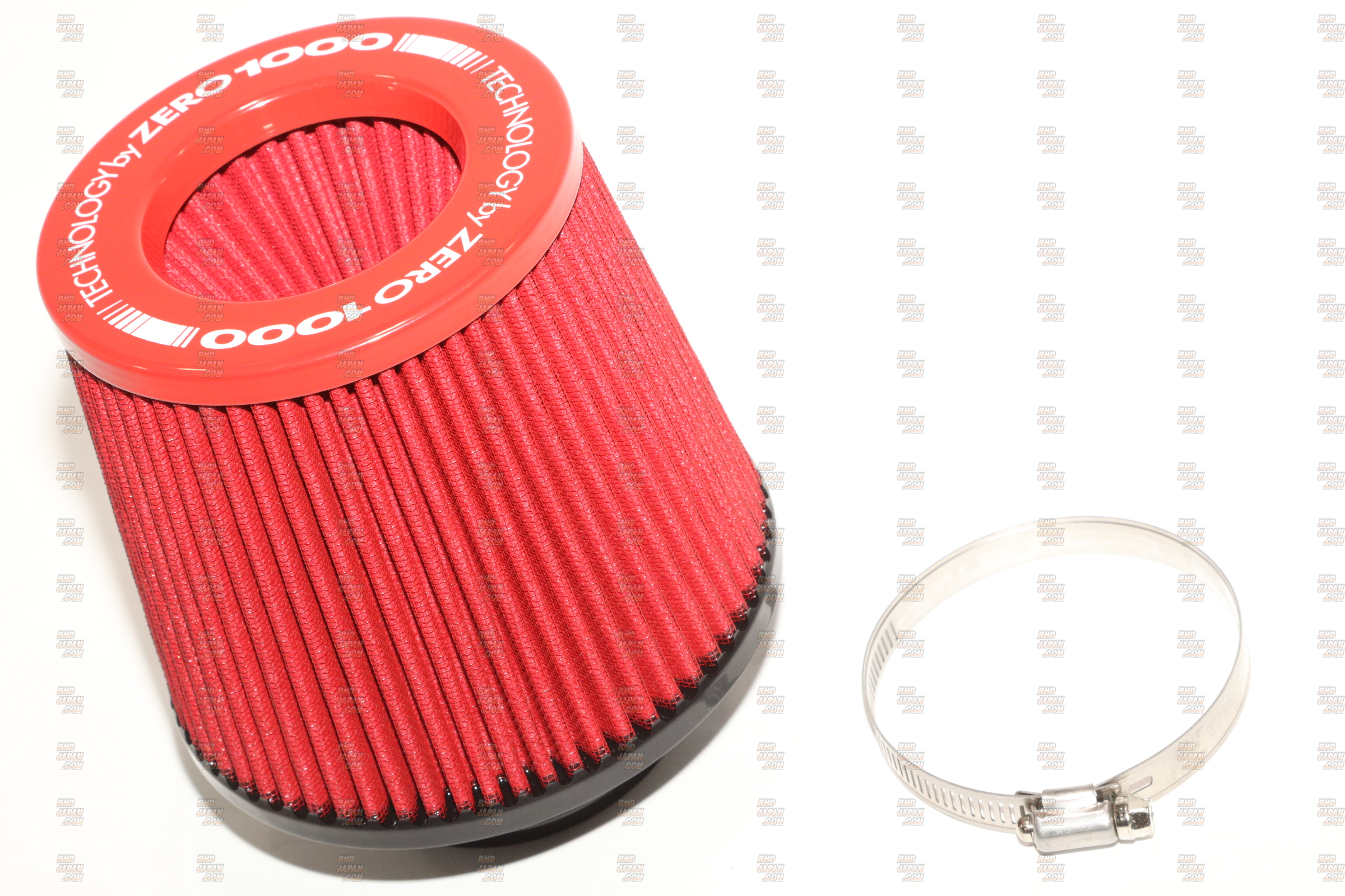 ZERO-1000 Top Fuel Power Chamber Replacement Filter Red - M - RHDJapan