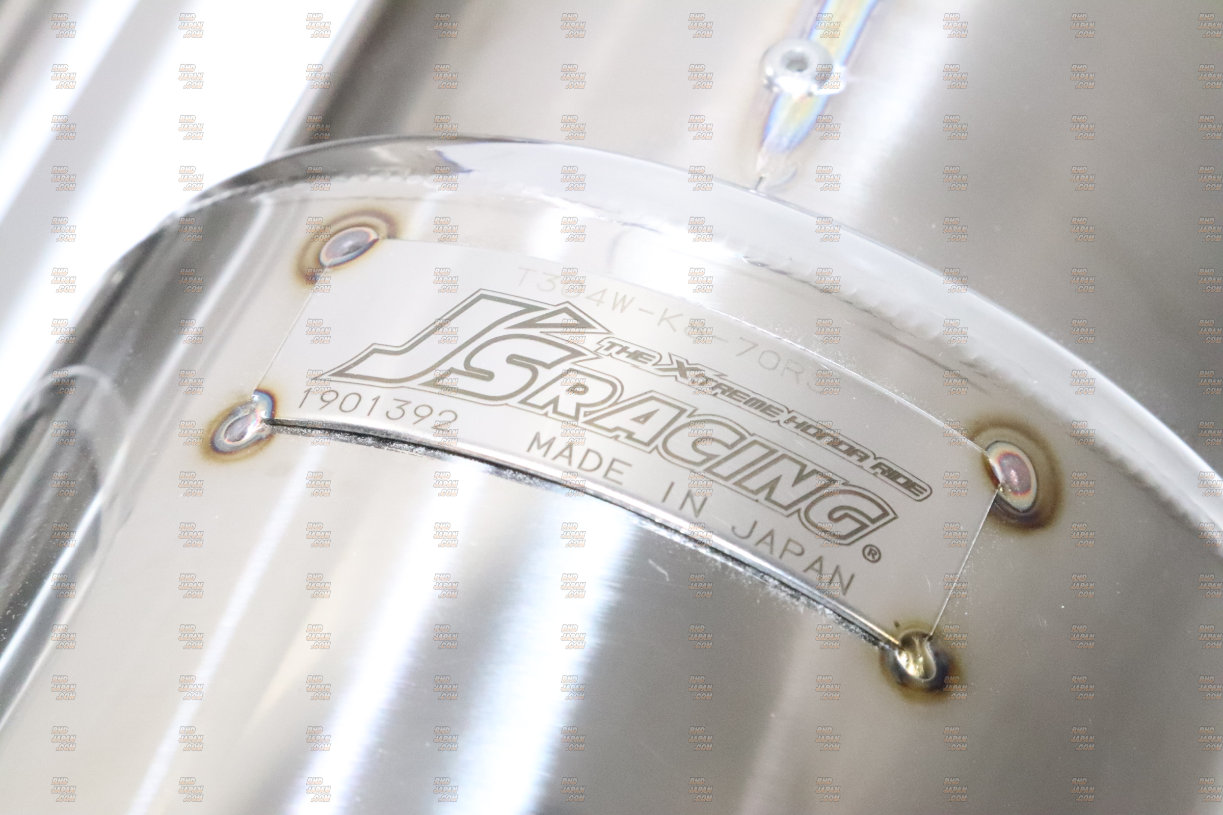 J's Racing Exhaust Plus Dual Semi-Titanium 70RS - FK7 FK8 FC1