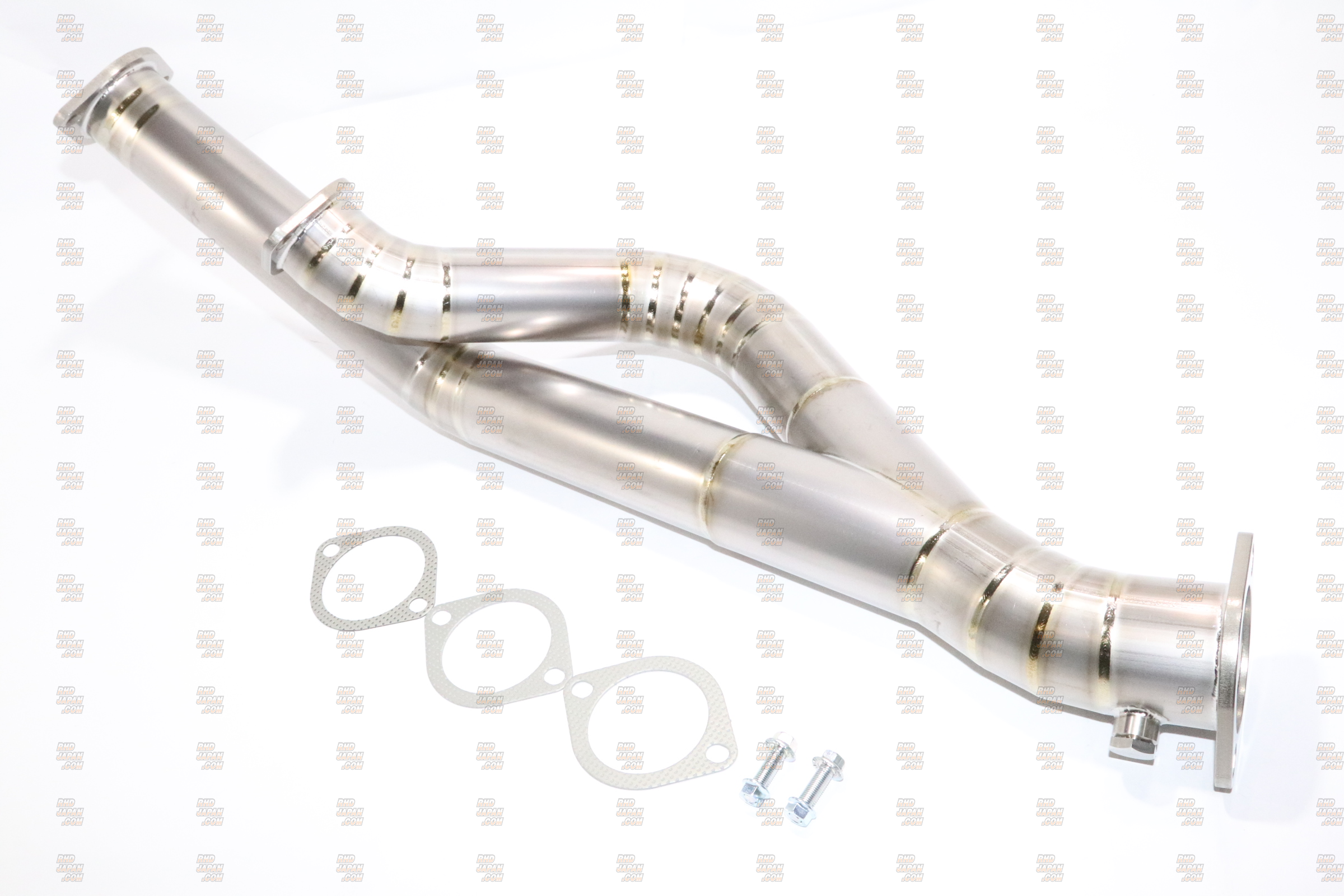 Midori Seibi Center Front Pipe Titan 80mm - BNR34