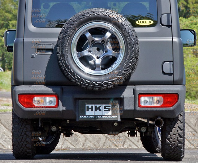 HKS Legal Muffler Exhaust System - Jimny JB64W JB74W from 01/19 to