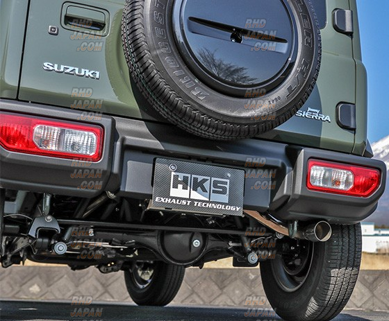 HKS Legal Muffler Exhaust System - Jimny JB64W JB74W to 12/18