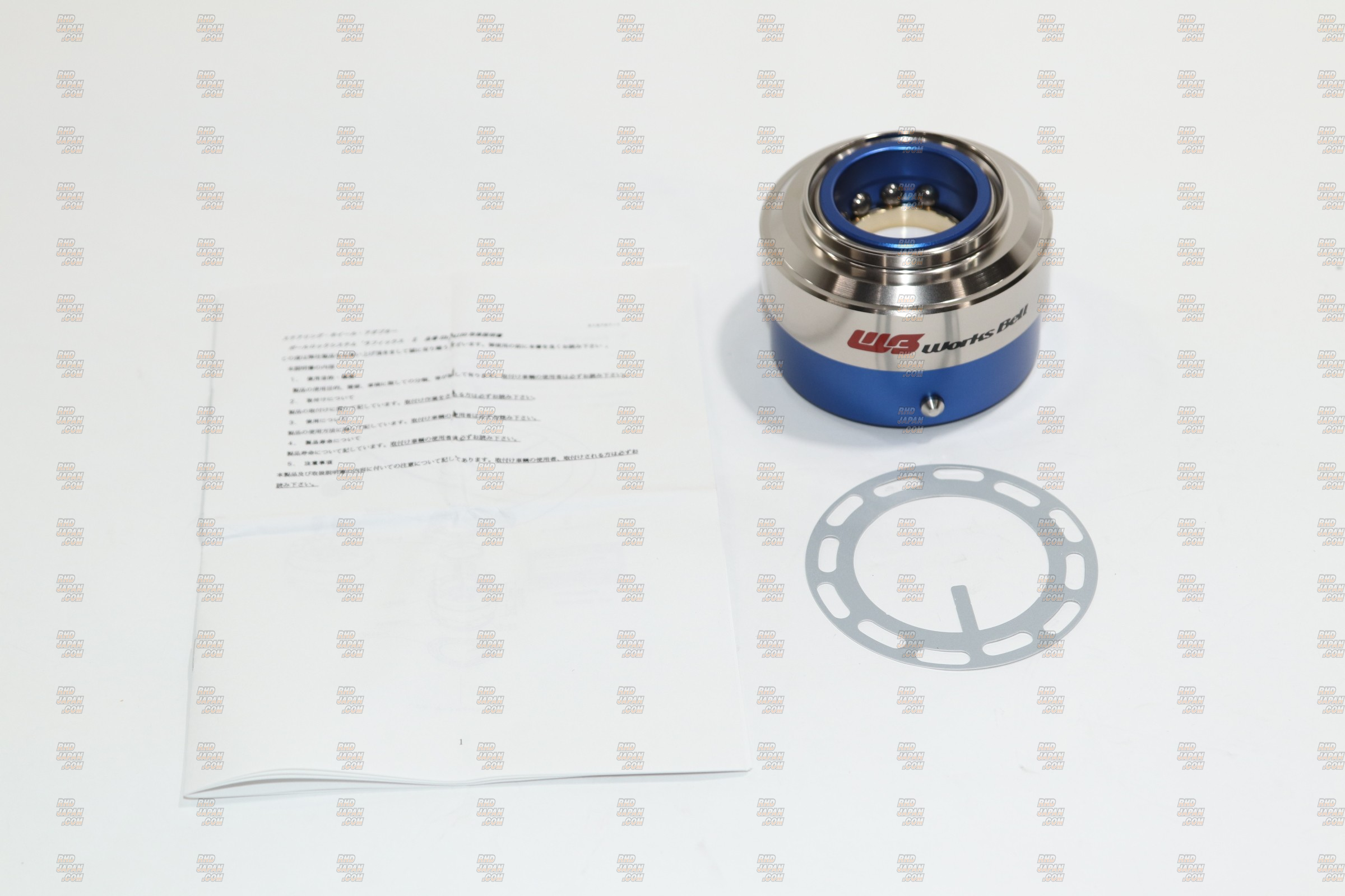 Works Bell Rapfix II Quick Release Socket - Blue - RHDJapan