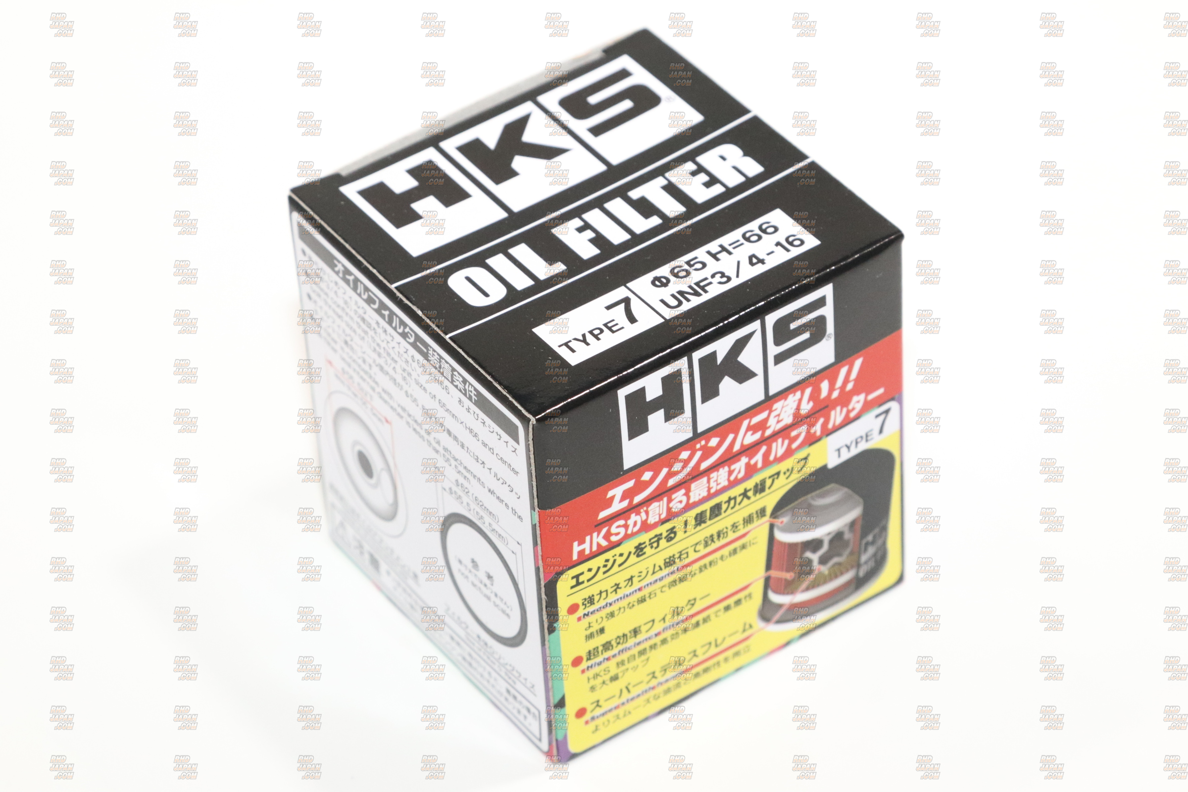 HKS Oil Filter Type 7 - UNF3/4-16 65D x 66H - RHDJapan