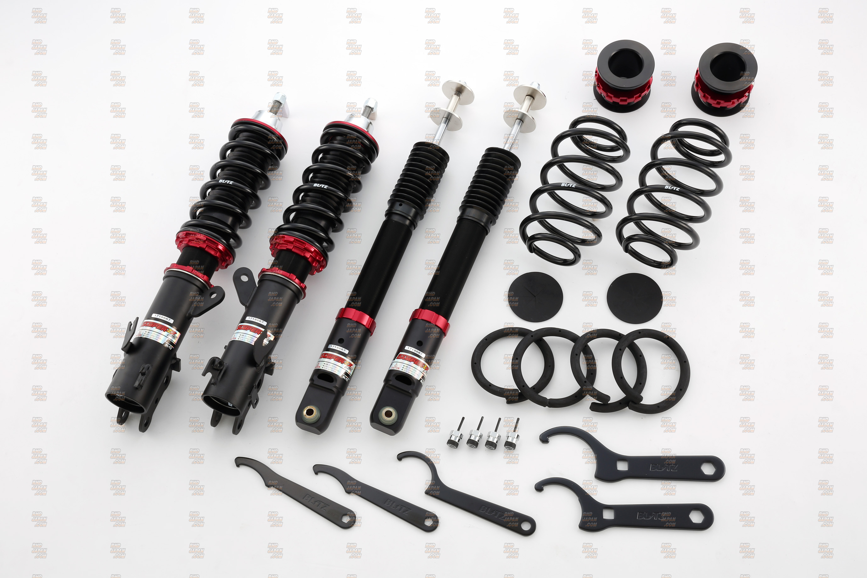 Blitz Damper ZZ-R Coilover Suspension - JF3 - RHDJapan