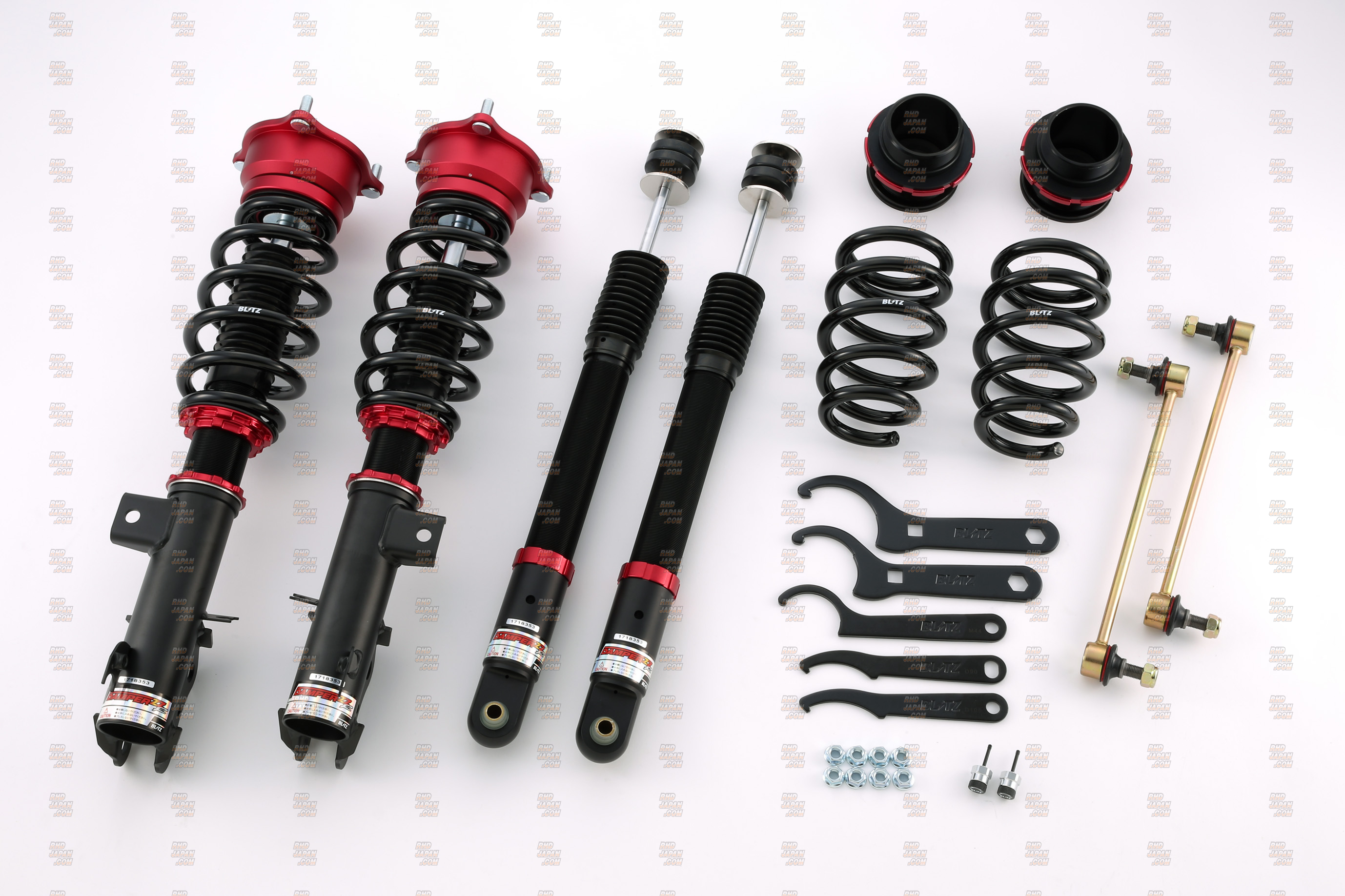 Blitz Damper ZZ-R Coilover Suspension - Odyssey RC1 RC4 RC5 - RHDJapan