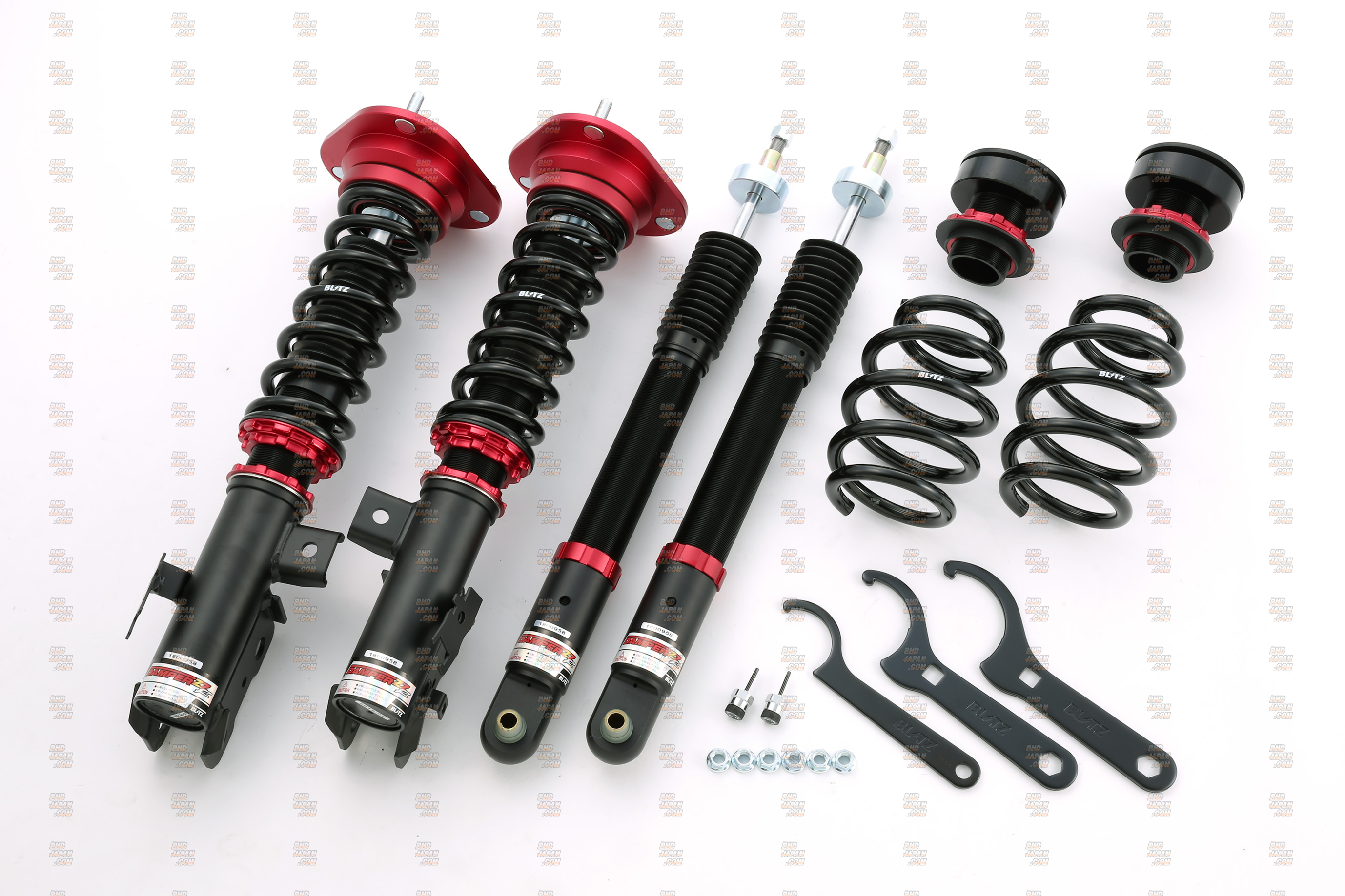ブリッツ車高調　レクサスCT ZWA10 BLITZ DAMPER ZZ-R Blitz Damper ZZ-R Coilover Suspension - Lexus CT200h ZWA10 - RHDJapan