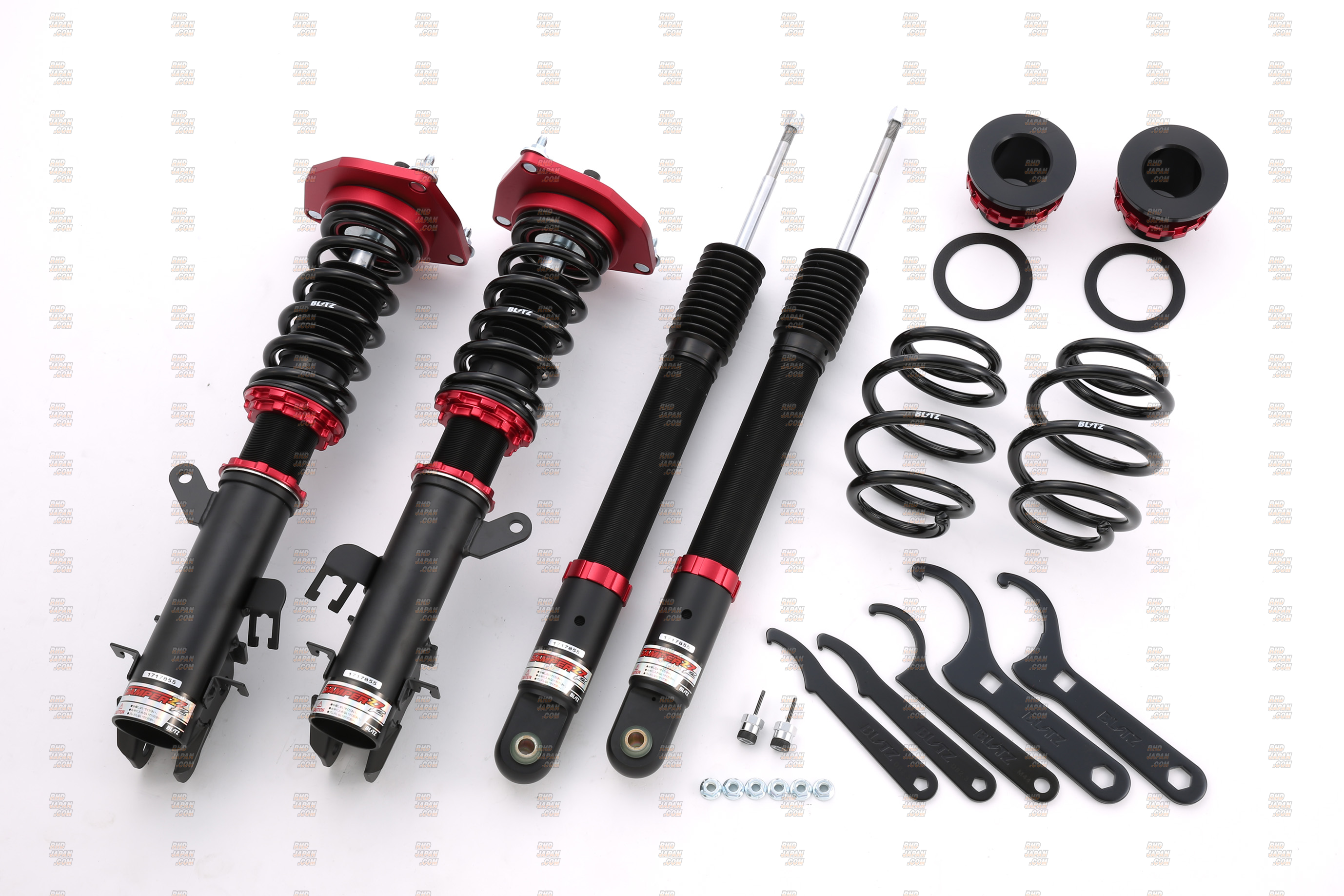 Z12 キューブ 系車高調　BLITZ DAMPER ZZ-R Blitz Damper ZZ-R Coilover Suspension - Cube Z12 - RHDJapan