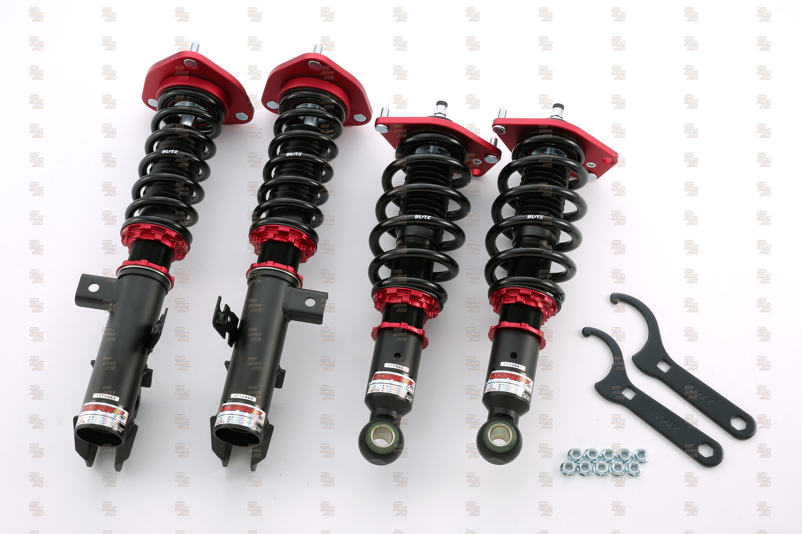 Blitz Damper ZZ-R Coilover Suspension - Wish ZGE20W 1.8S - RHDJapan