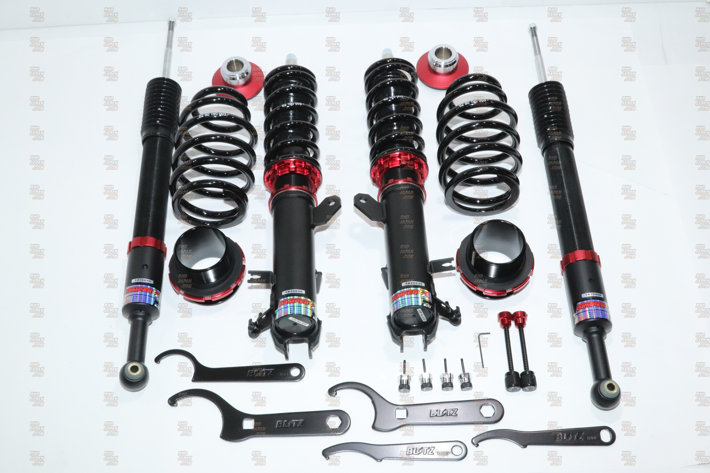 Blitz Damper ZZ-R Coilover Suspension - Fit GK3 GK5 GP5 - RHDJapan
