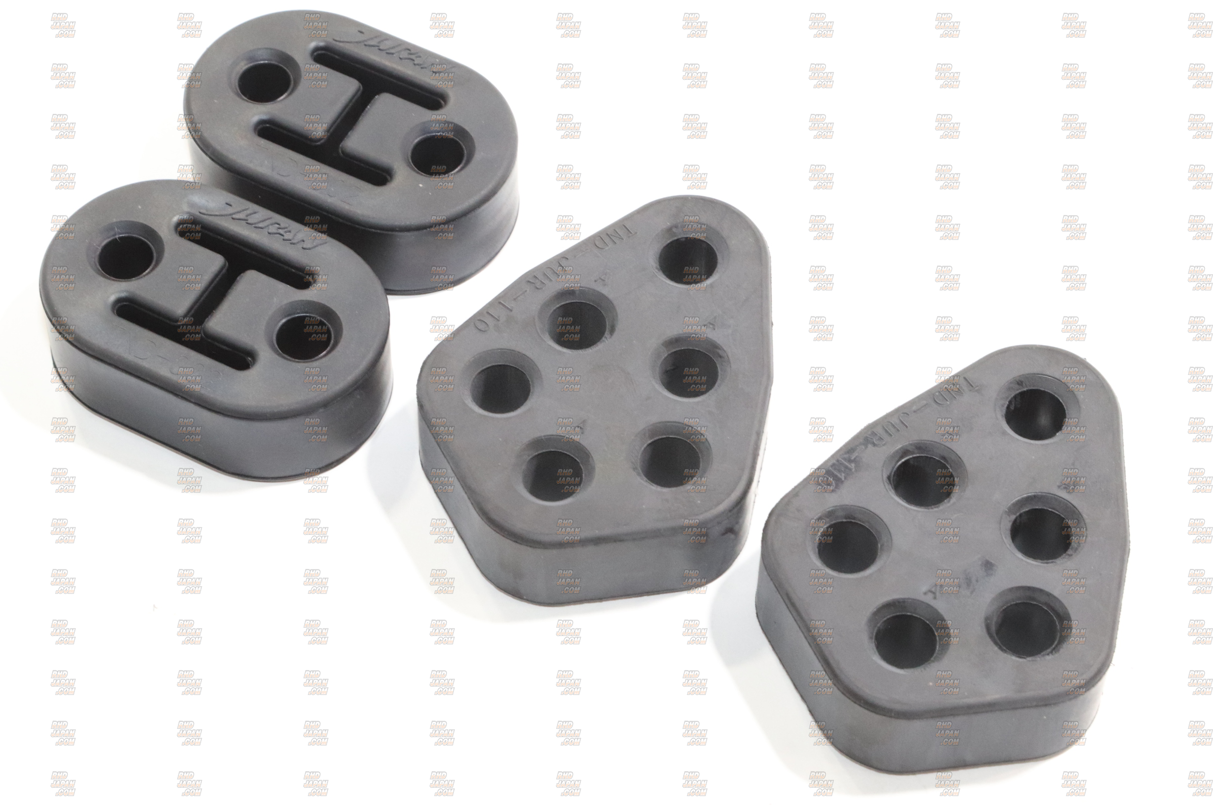 Juran Racing Strengthened Muffler Ring Bush Hangers Set - Lancer Evolution X CZ4A