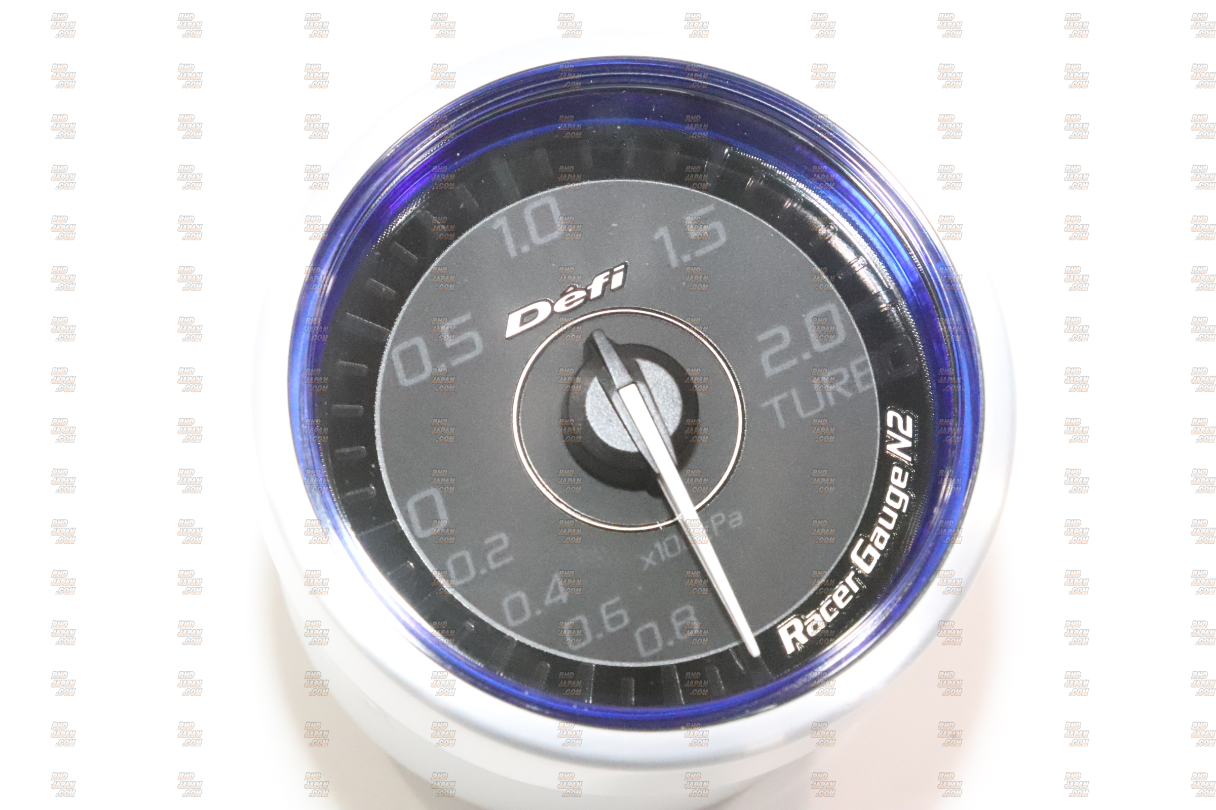 Defi Blue Racer gauge φ60 Turbo DF11504 Defi DF Blue Racer N2 SI Pressure Gauge Metric 60mm