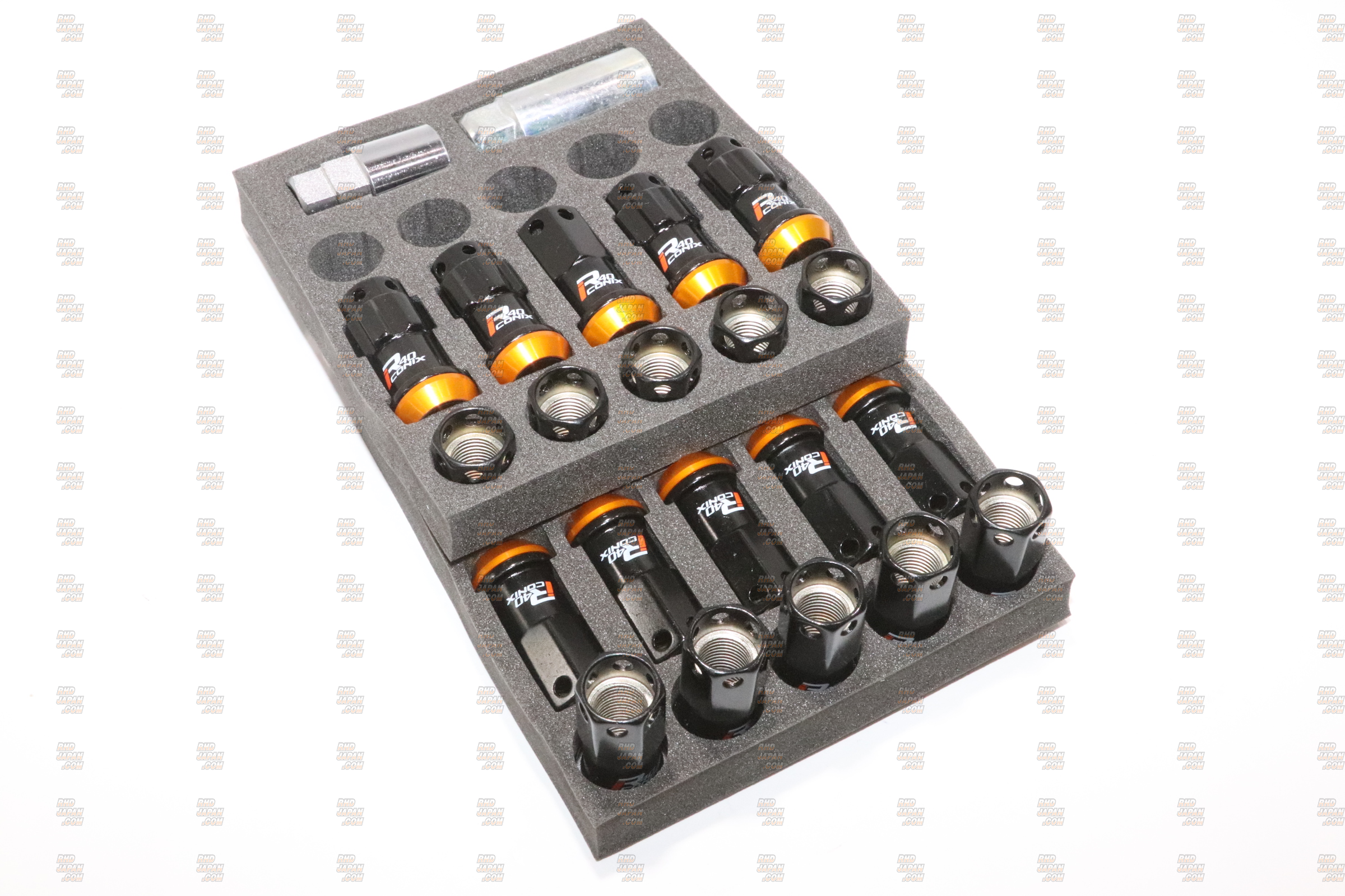 KYO-EI KICS Racing Gear Racing Composite R40 iCONIX Lock & Nut Set 