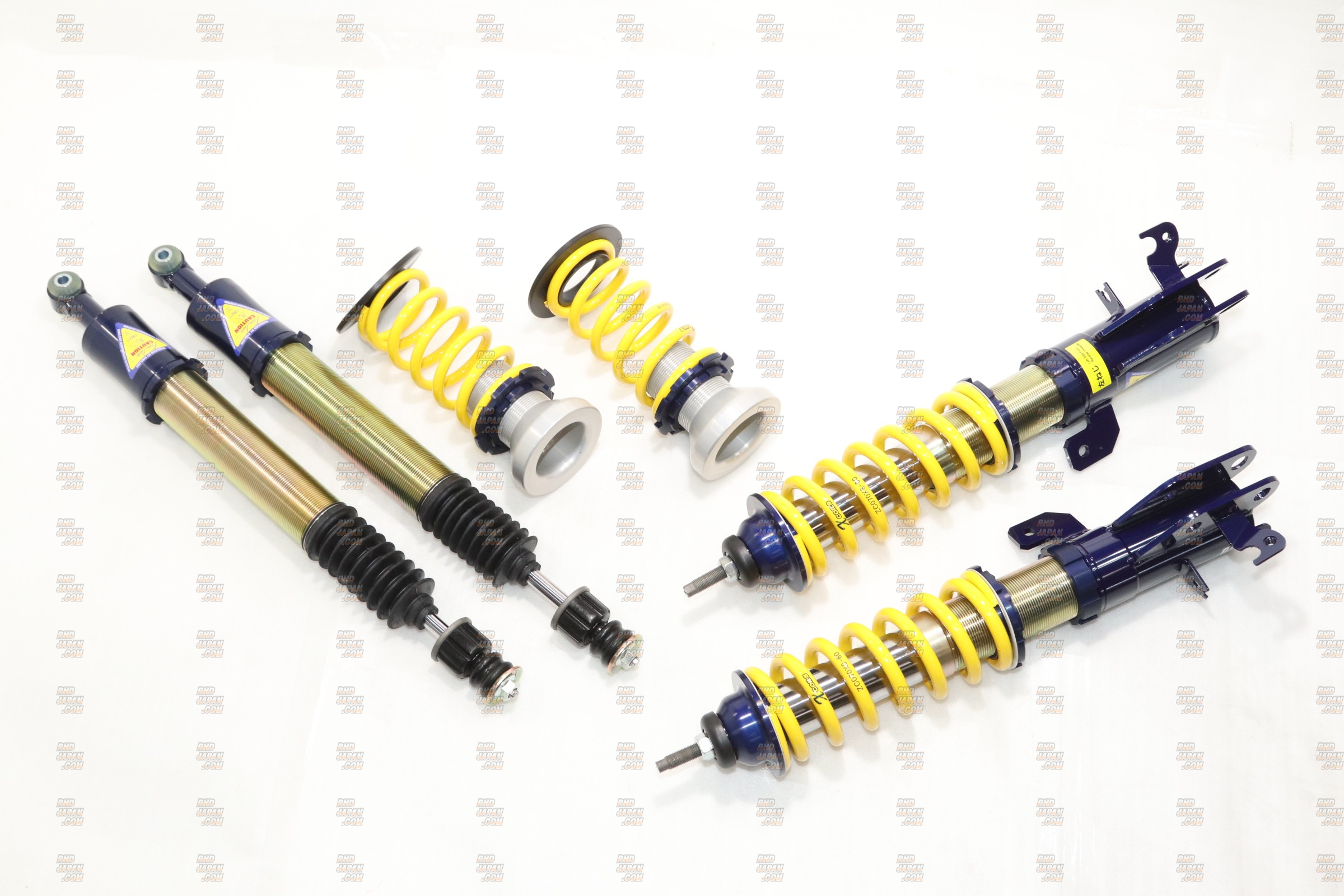 Endless Zeal Function X Plus Coilover Suspension Hard - GE8 - RHDJapan
