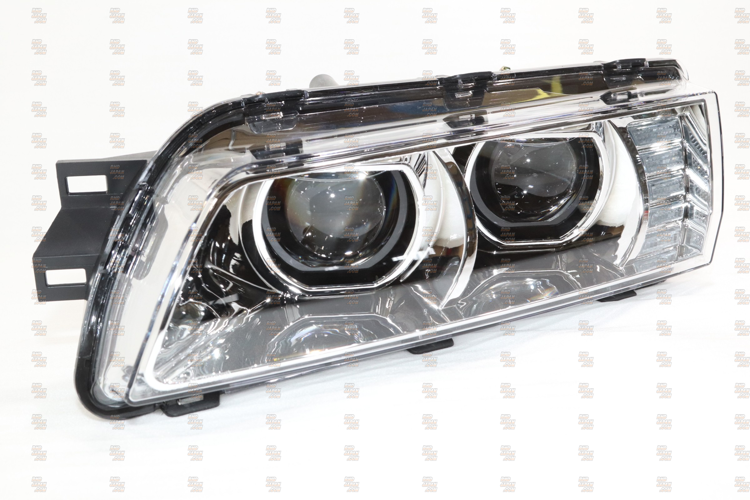 78 Works Full LED Headlight Set Chrome - HCR32 BNR32 HR32 - RHDJapan