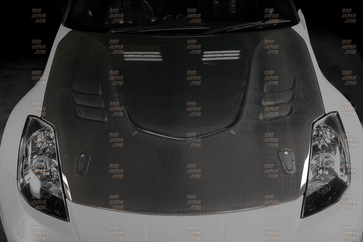 Top Secret G-Force Aero Bonnet Carbon - Z33 - RHDJapan