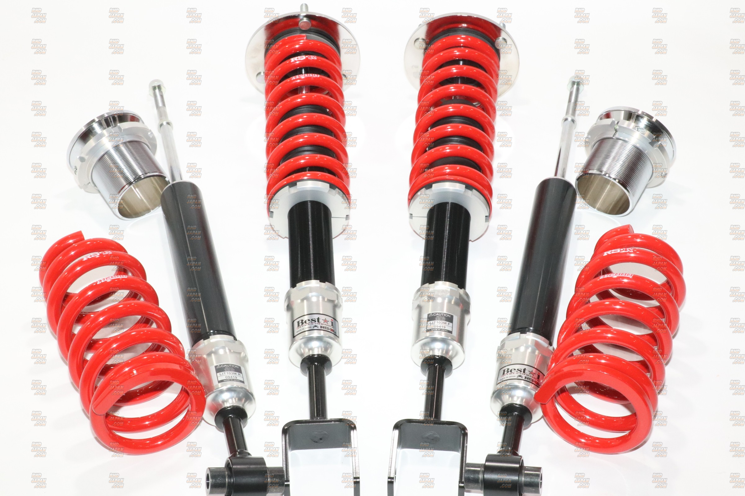 RS-R BEST-I COILOVER SUSPENSION SOFT SPRING RATE FOR TOYOTA