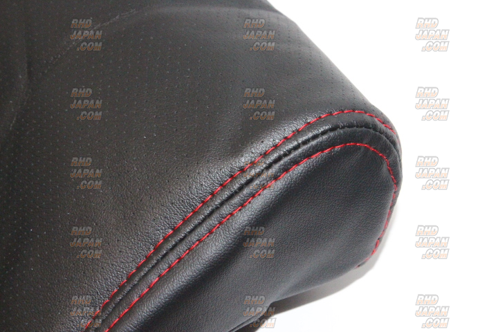 Superior Auto Creative Perforate Version Seat Cover Front Red Side Stitch - FD3S