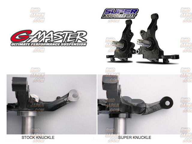 S15 GPスポーツ スーパーナックルキット ナックル 左右 S14 0230 GP Sports Super Knuckle Kit NON-ABS - S14 S15 C34 C35 - RHDJapan