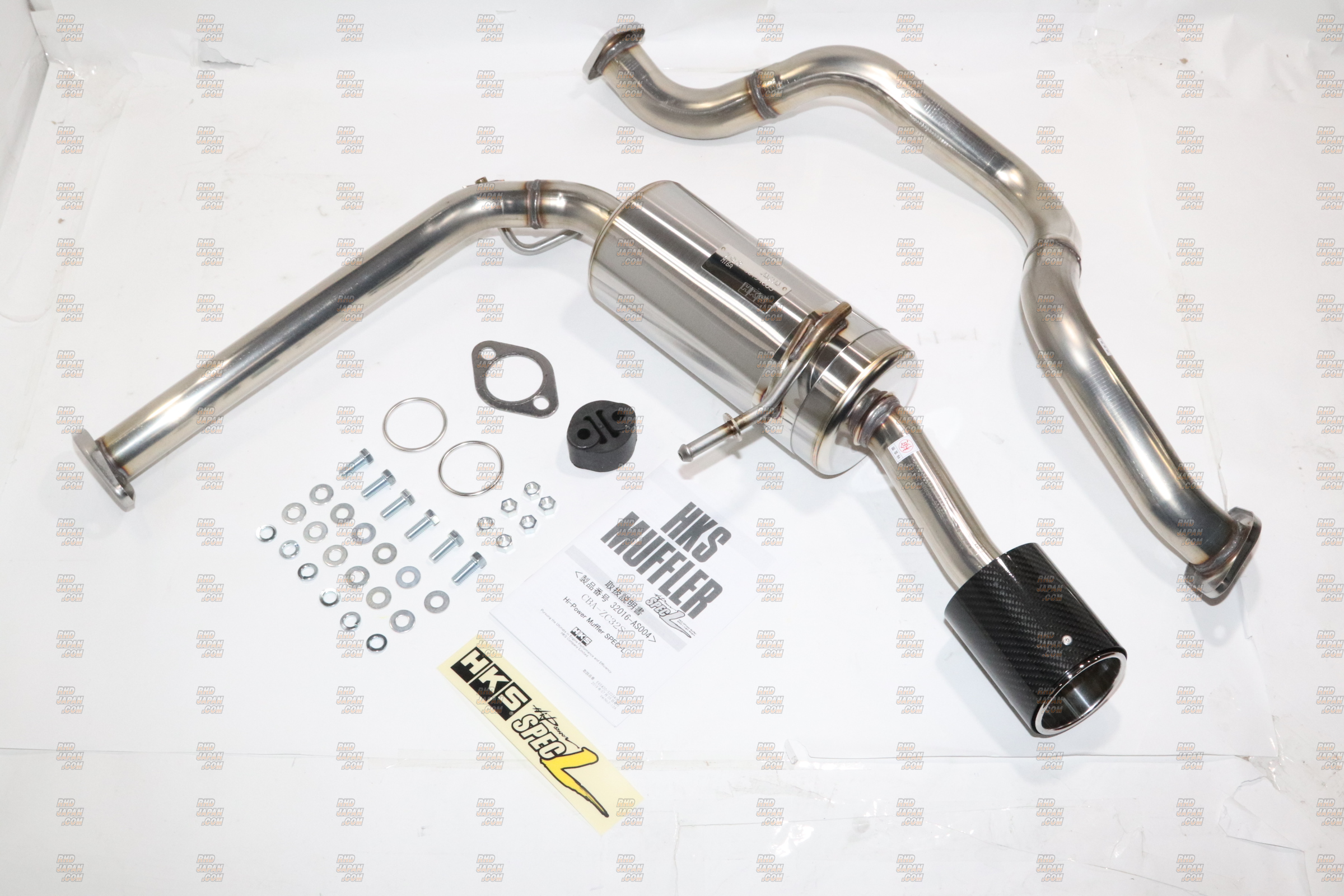 パーツ zc32s HKS Hi-Power SPEC-L HKS Hi-Power Spec L Muffler Exhaust System - Swift Sport ZC32S
