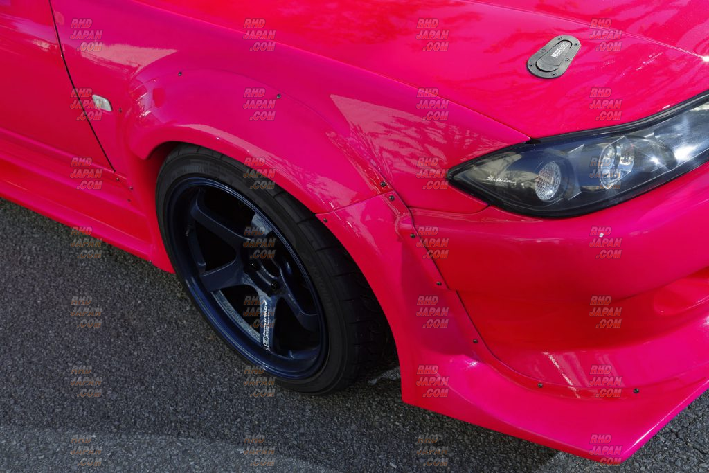 Yashio Factory Original Aero System Gulf Front Wide Fender Set - S15