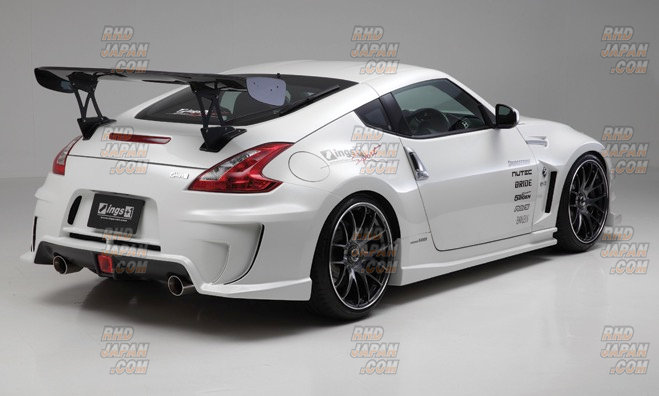 ings Z-Power Wing Dry Carbon 1600mm Low Mount - Z33 Z34 - RHDJapan
