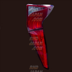 Valenti Rear Jewel LED Tail Light Revo Set Half Red / Chrome