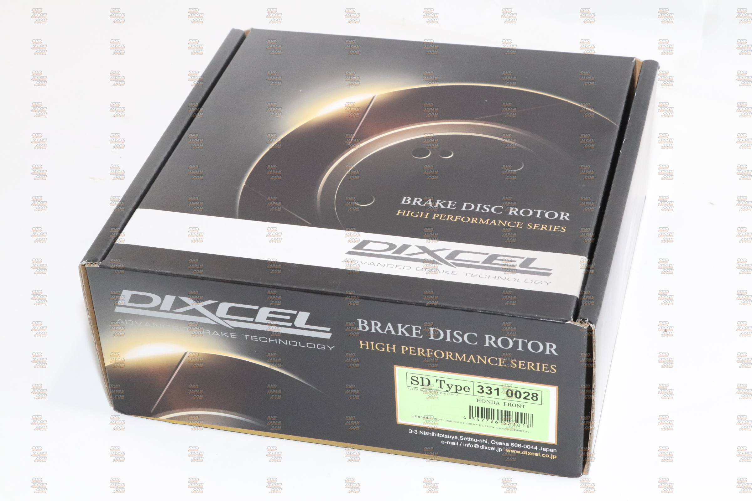 Dixcel Brake Rotor Set Front SD Type Standard Finish - DC2 96spec