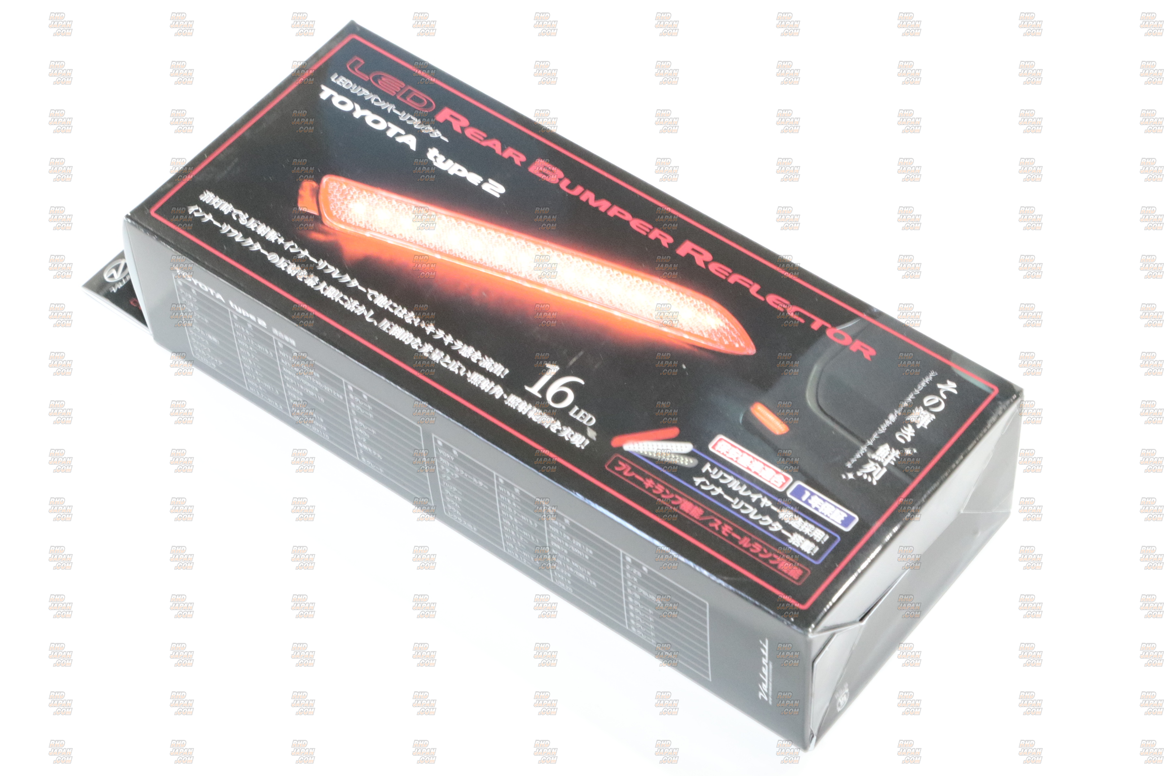 Valenti LED Rear Bumper Reflector - Toyota Type 2 Lexus