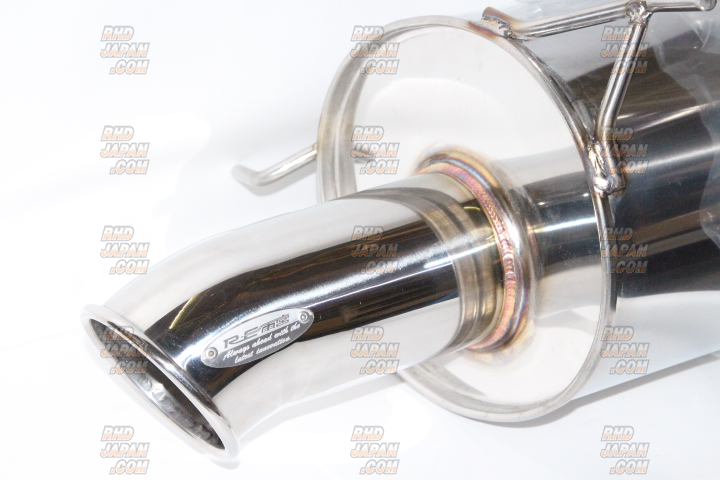 RE-Amemiya 90Curl Dolphin Tail Muffler Fr80 - FD3S - RHDJapan