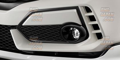 Mugen Front Bumper Garnish Championship White - Civic Type-R FK8
