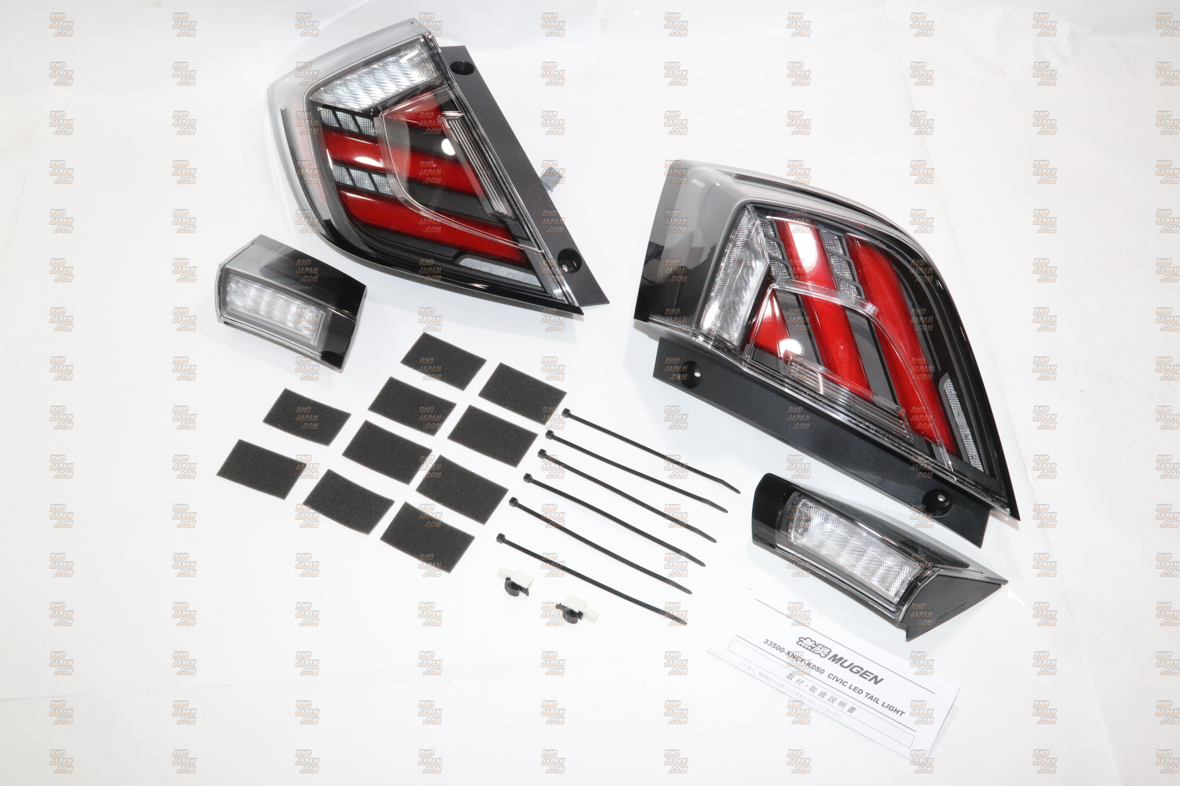 Mugen Rear LED Tail Light Set - FK7 FK8