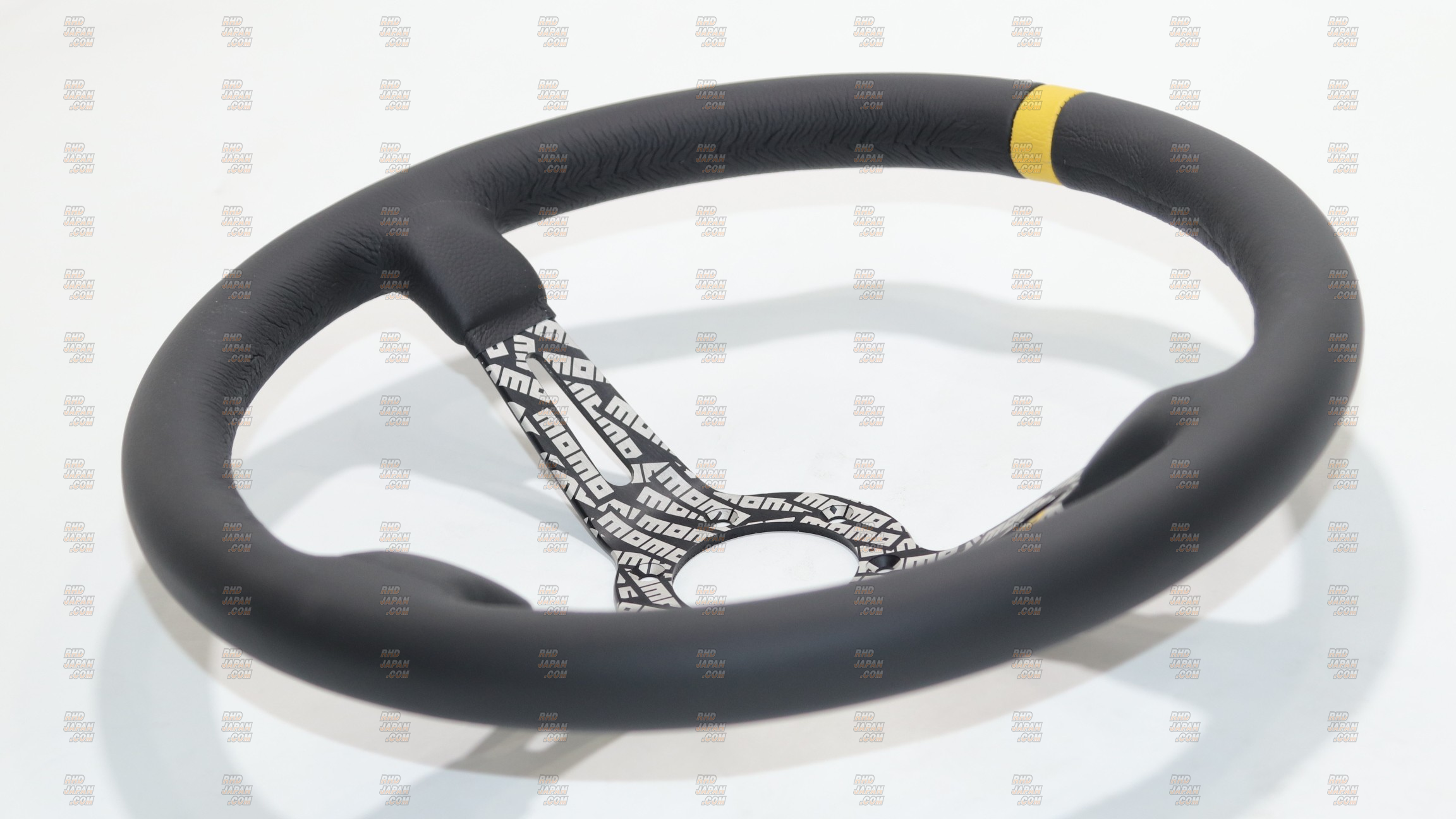 MOMO Steering Wheel - Ultra Japan Black Leather - RHDJapan