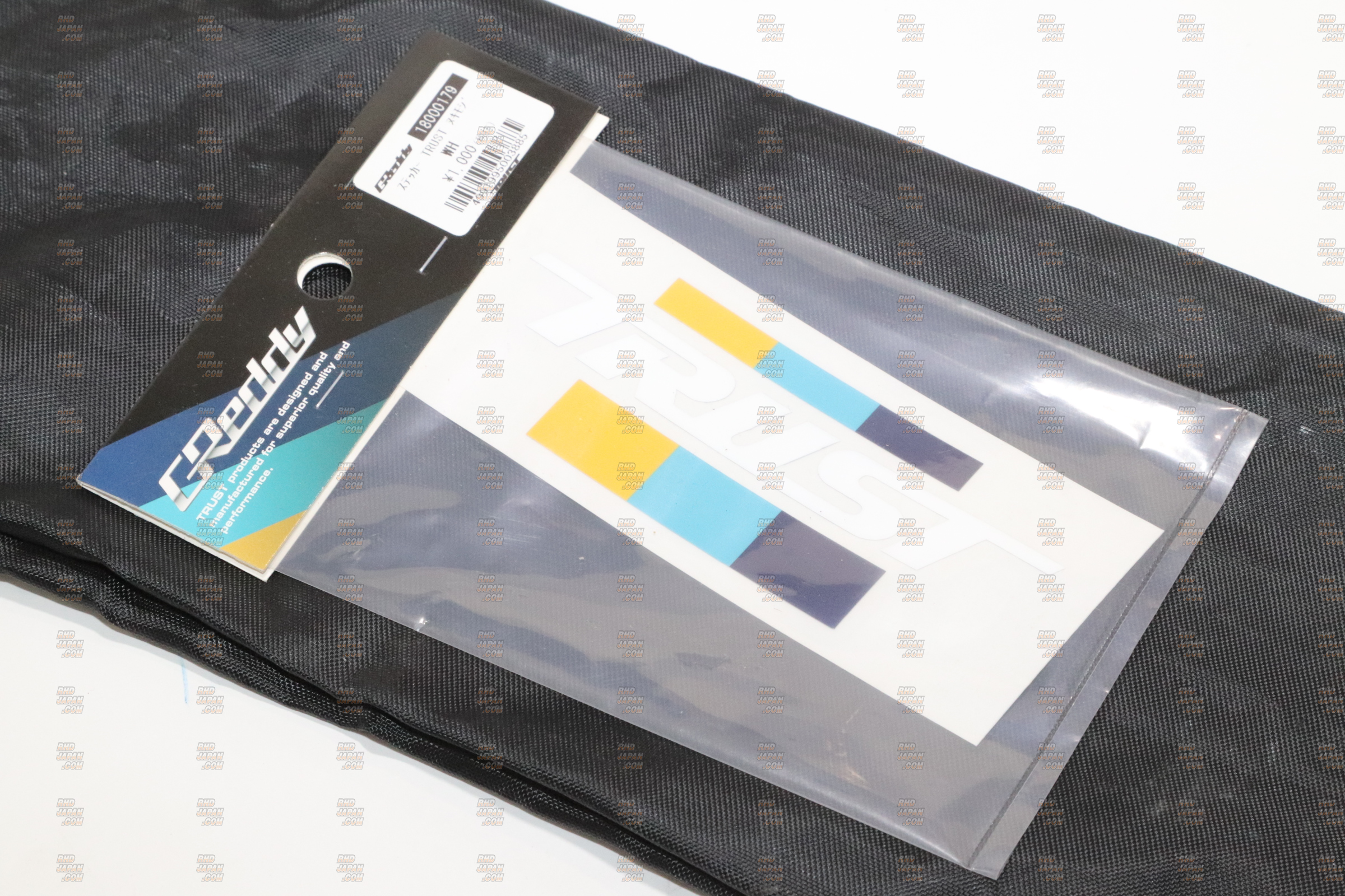 Trust Greddy Trust Logo Sticker 3 Colors White Logo - M